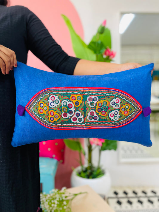 Kutchi lumbar cushion cover